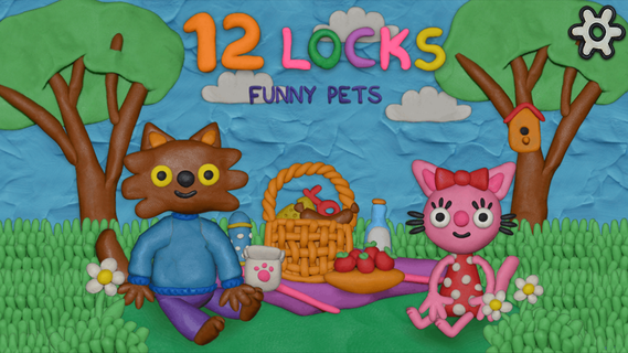 12 Locks Funny Pets PC