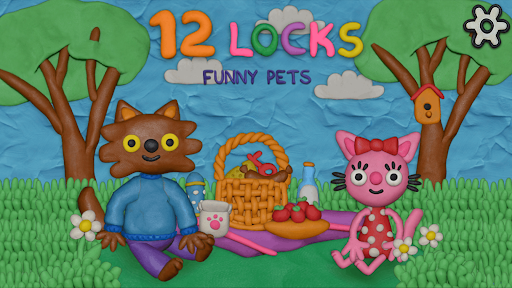 12 Locks Funny Pets PC
