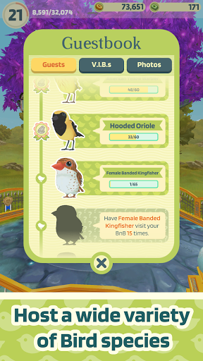 komputer Bird Bed & Breakfast