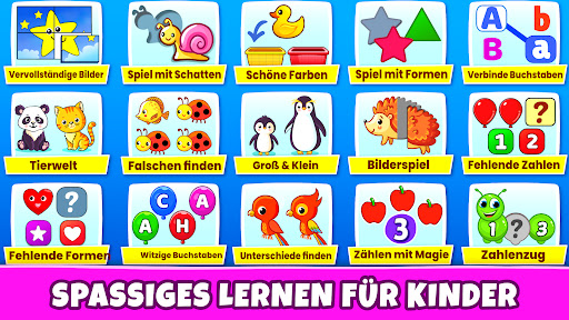 Spiele für Kinder: Lernspiele