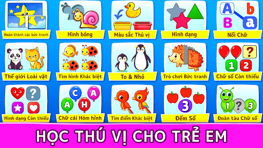 Trò chơi trẻ em: 3-7 tuổi