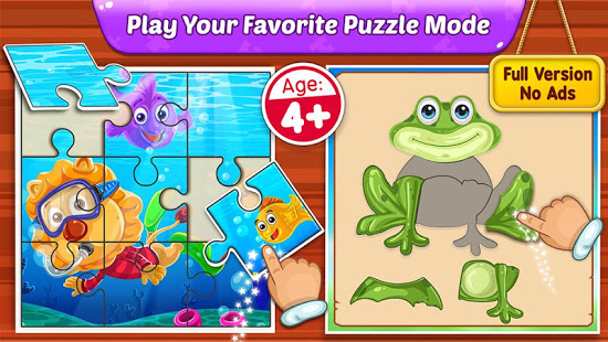 Puzzle Kids - Animals Shapes and Jigsaw Puzzles الحاسوب