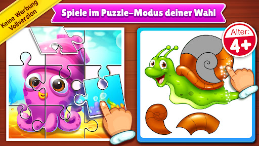 Puzzle spiele kinder alter 2-7