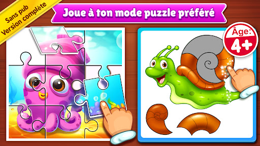 Jeux de puzzle enfant âge 2-7