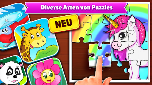 Puzzle spiele kinder alter 2-7