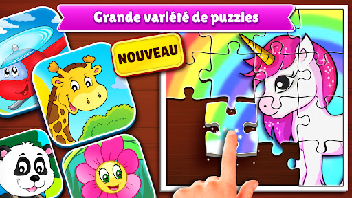 Jeux de puzzle enfant âge 2-7