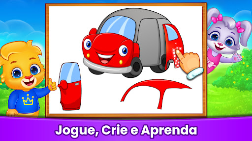 Quebra cabeça infantil jogo 3+ para PC