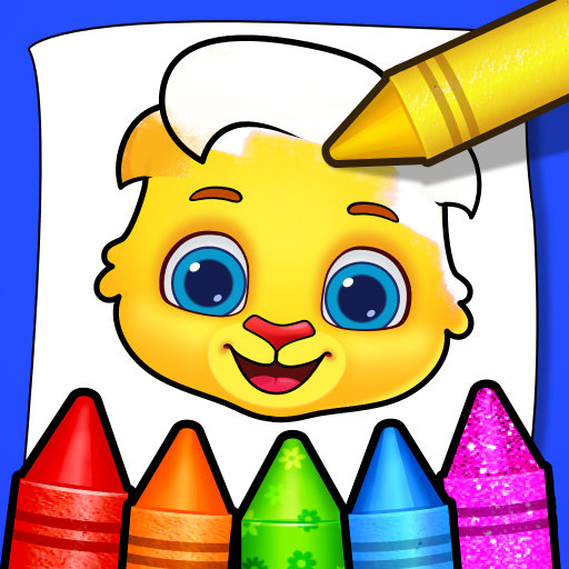 komputer Coloring Games: Color & Paint