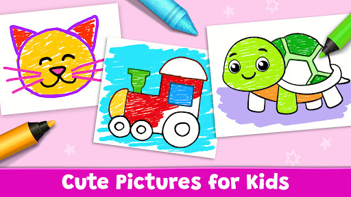 komputer Coloring Games: Color & Paint