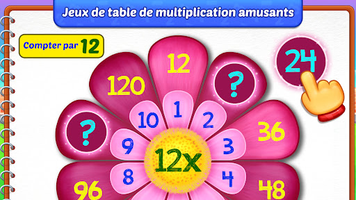 Jeux de multiplication enfants PC