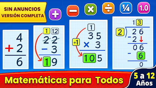 Juegos de Matemáticas español