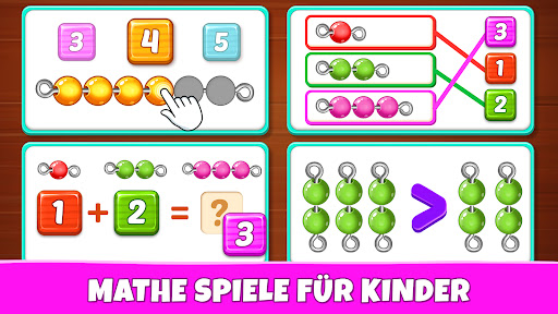 Kinder Mathe für 3-5 Deutsch