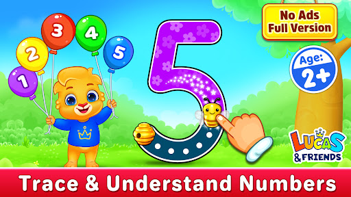 123 Numbers - Count & Tracing