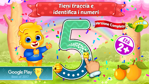 Contare i numeri per i bambini