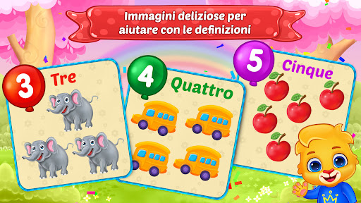 Contare i numeri per i bambini