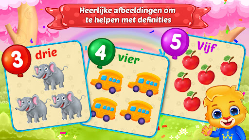 Leer 123 nummers: Reken spel