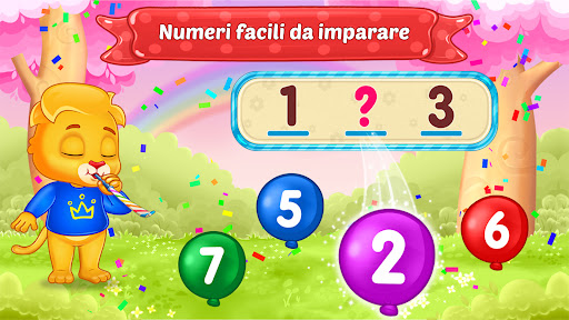 Contare i numeri per i bambini