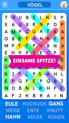 Wortsuche spiele: Wort finden