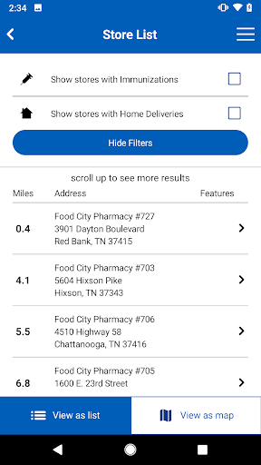 Food City Pharmacy Mobile App PC