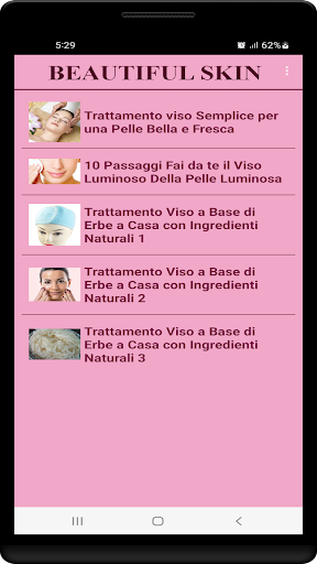 Viso per pelle fresca