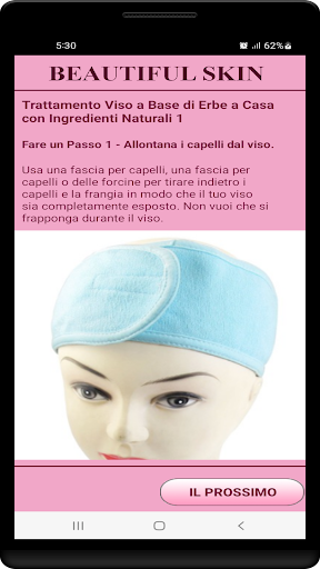 Viso per pelle fresca PC