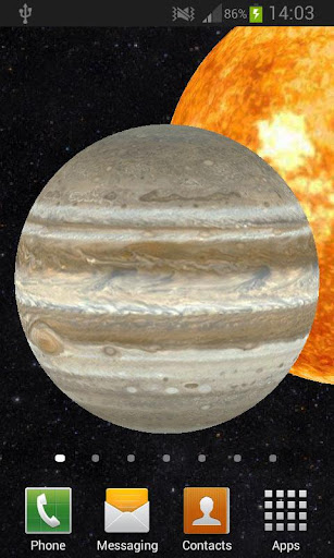 Solar System 3D Live Wallpaper PC