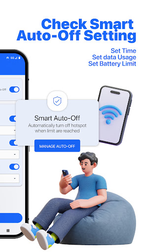 WiFi Hotspot: Auto-Off Manager পিসি