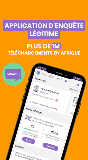 SagaPoll Sondages rémunérés PC