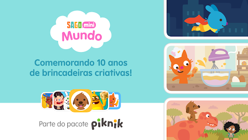 Mundo Sago Mini:Jogos Infantis