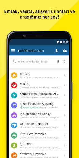 sahibinden.com: Emlak,Araba,Alışveriş ve Diğerleri PC