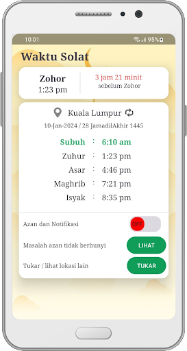 komputer Waktu Solat