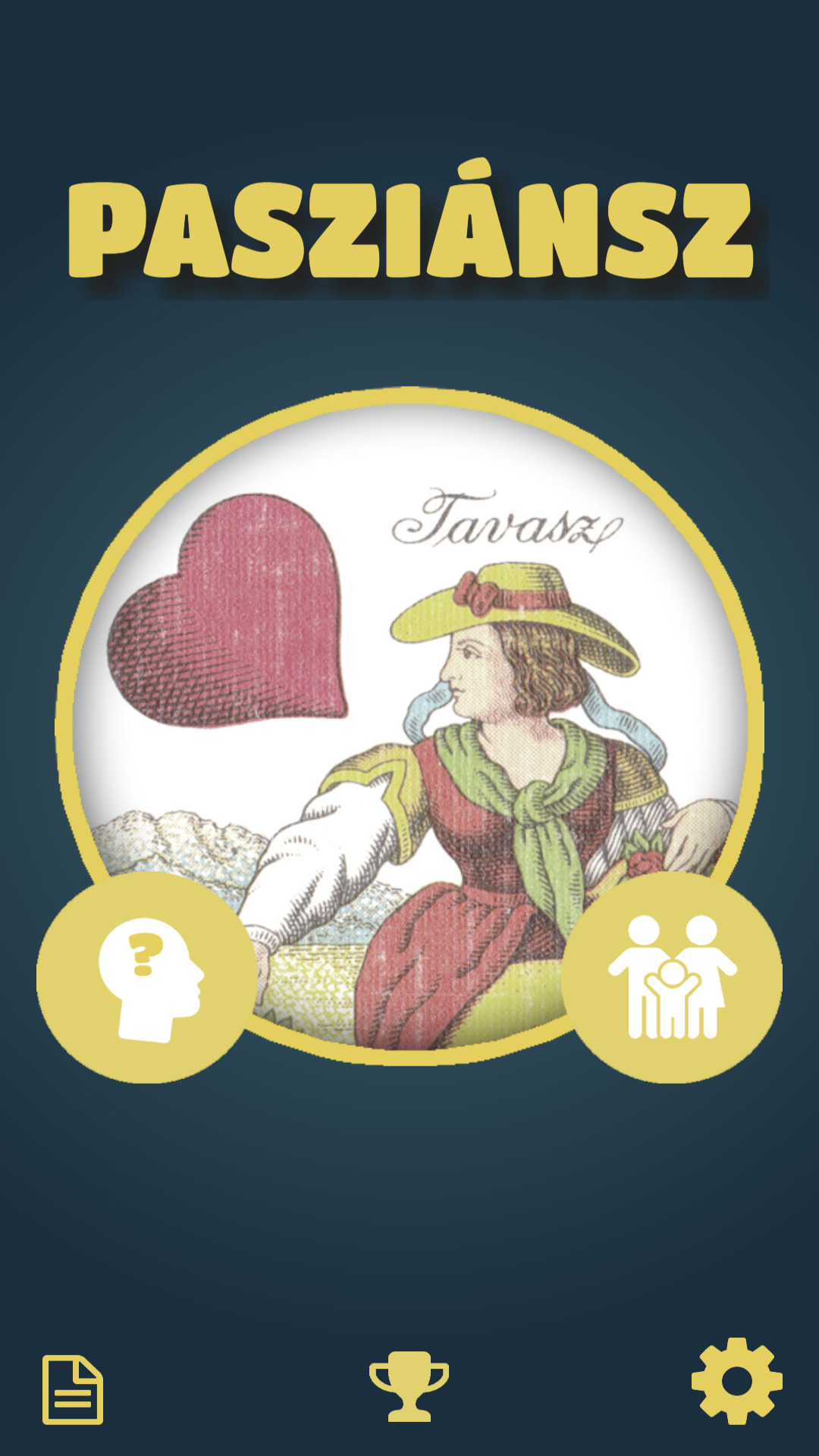 Solitaire - Hungarian deck PC