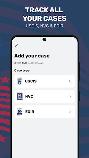 komputer Case Tracker US Immigration