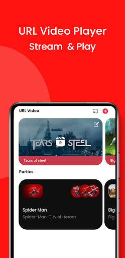URL Video Player - Cast To Tv پی سی