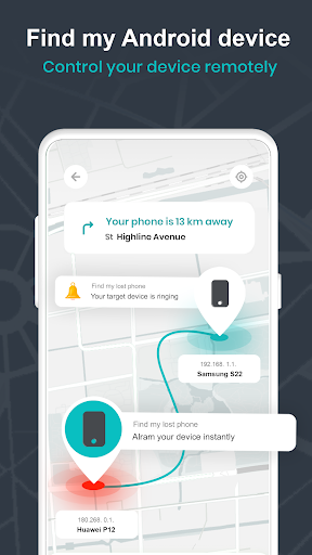 komputer Find My Phone Android: Tracker