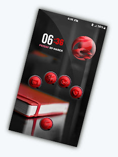 Spatter Red Icons Pack