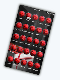 Spatter Red Icons Pack