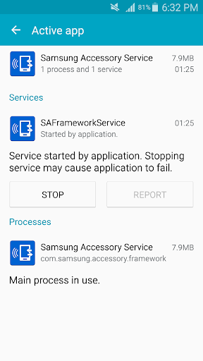Samsung Accessory Service پی سی