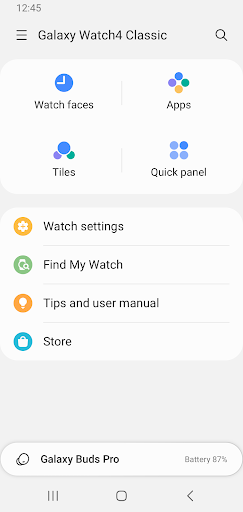 Galaxy Wearable