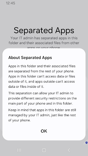 Separated Apps پی سی
