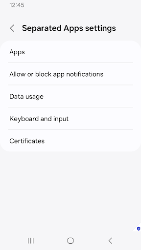 Separated Apps پی سی