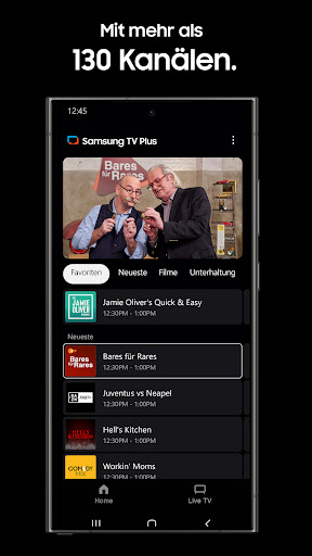 Samsung TV Plus: 100% kostenlos TV.