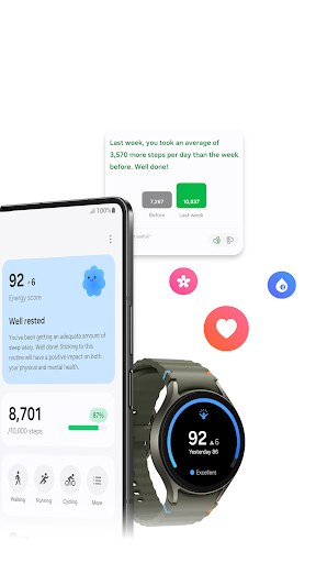 Samsung Health (Wear OS) پی سی