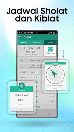 Salaam: Quran & Waktu Sholat PC