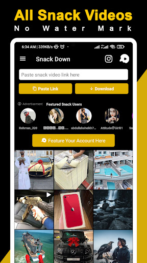 Video Downloader for Snack Vid PC