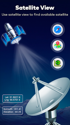 Satellite Finder Director: GPS الحاسوب