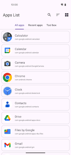 Apps List ПК