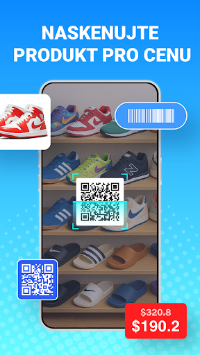 Skener QR kódů a čárových kódů PC