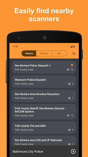 Scanner Radio - Fire and Police Scanner