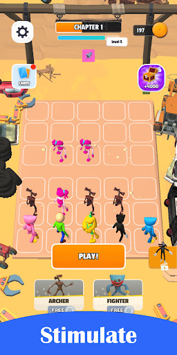 Merge Crazy Monster Fight War